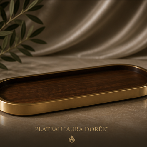 Plateau “Aura Dorée”